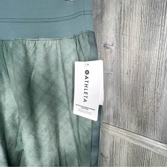 Athleta Nikita Tapered Crop Pants Printed - Picture 3 of 8